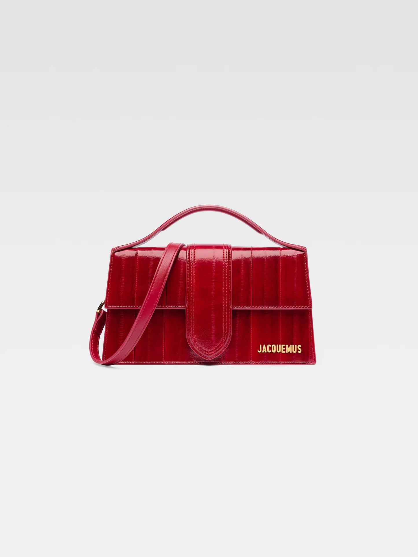 Jacquemus Le Grand Bambino Dark Red