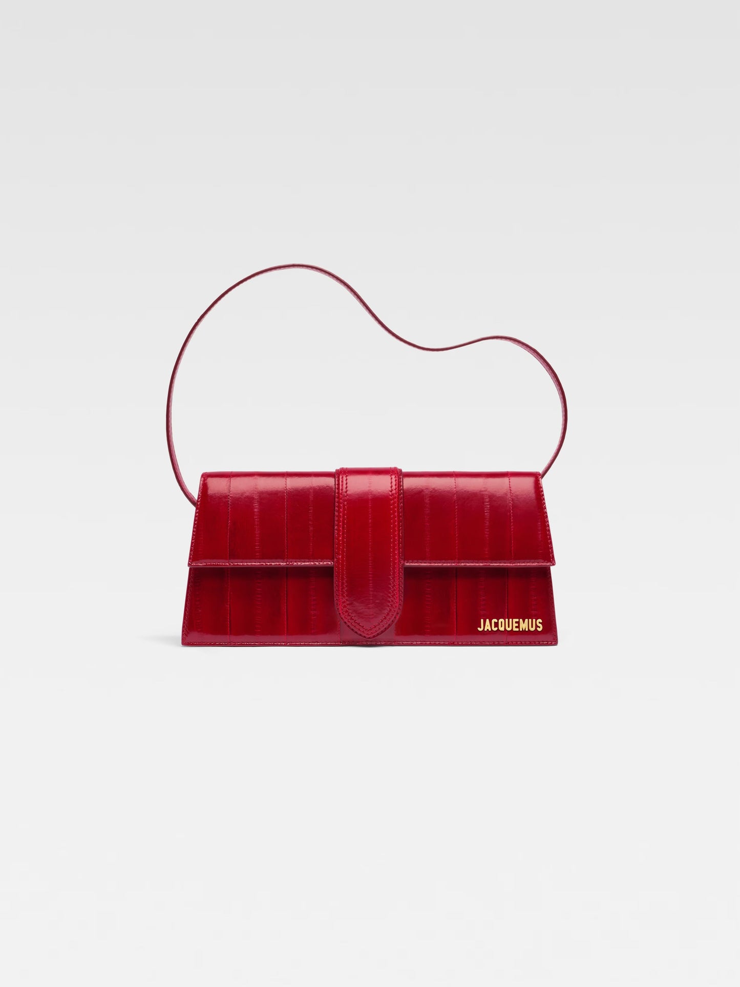 Jacquemus Le Bambino Long Dark Red