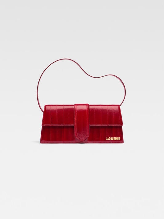 Jacquemus Le Bambino Long Dark Red